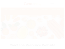 Tablet Screenshot of carotene.org